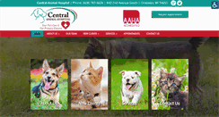 Desktop Screenshot of centralanimal.com